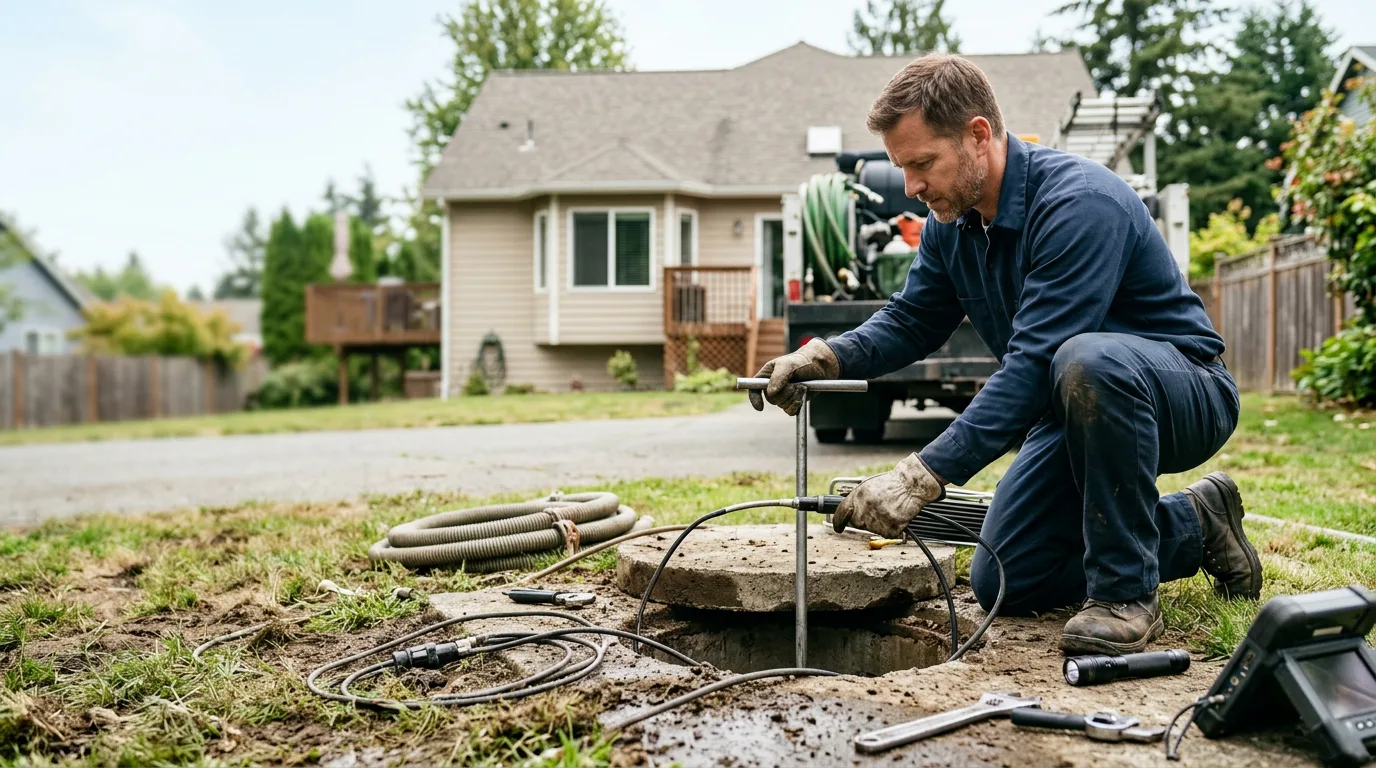 Septic Tank Pumping in South Prairie, WA